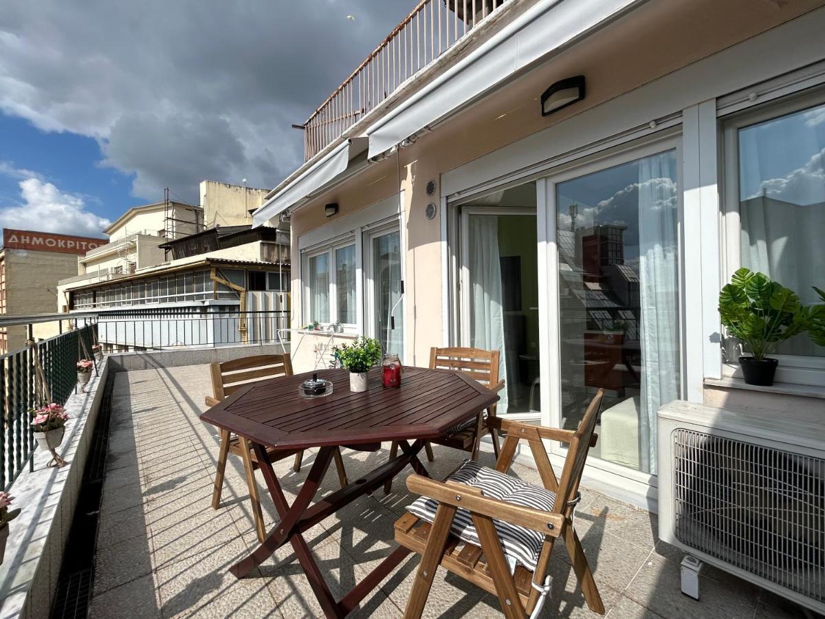 Ladadika Terraza Apt #1 Thessaloniki Buitenkant foto